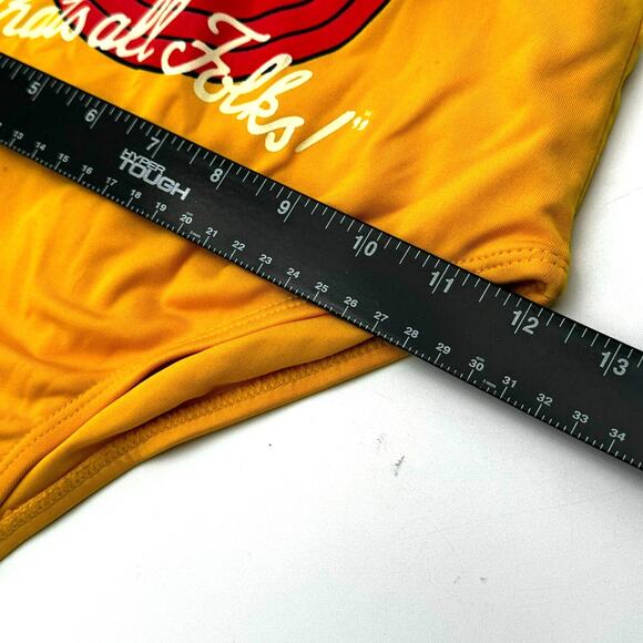 LOONEY TUNES | Women's Medium Vintage That's All Folks Graphic 1‎ Piece Swimsuit - Picture 5 of 8